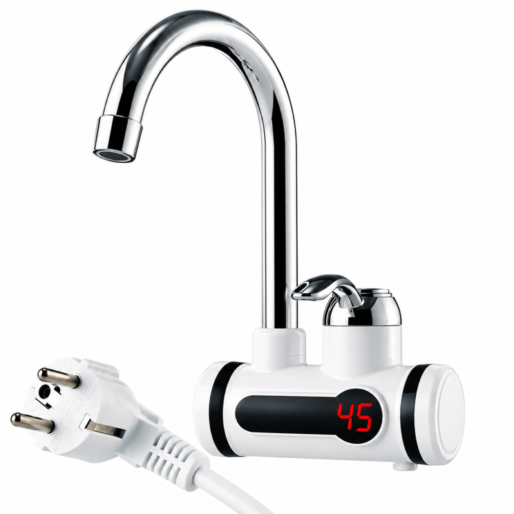 Instant Hot Water Tap (ওয়াশ রুমের জন্য দেয়াল ফিটিং)